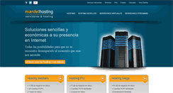 Desktop Screenshot of mardelhosting.com